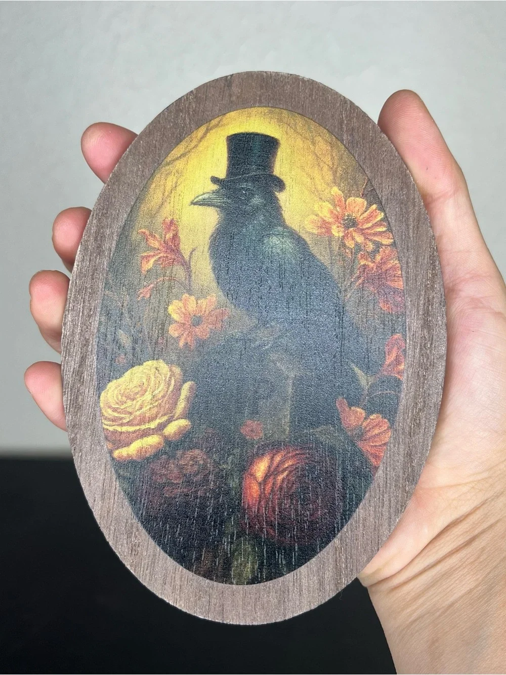 NEW Target Bullseyes Playground Halloween 2026 Wood Icon Decor - Raven